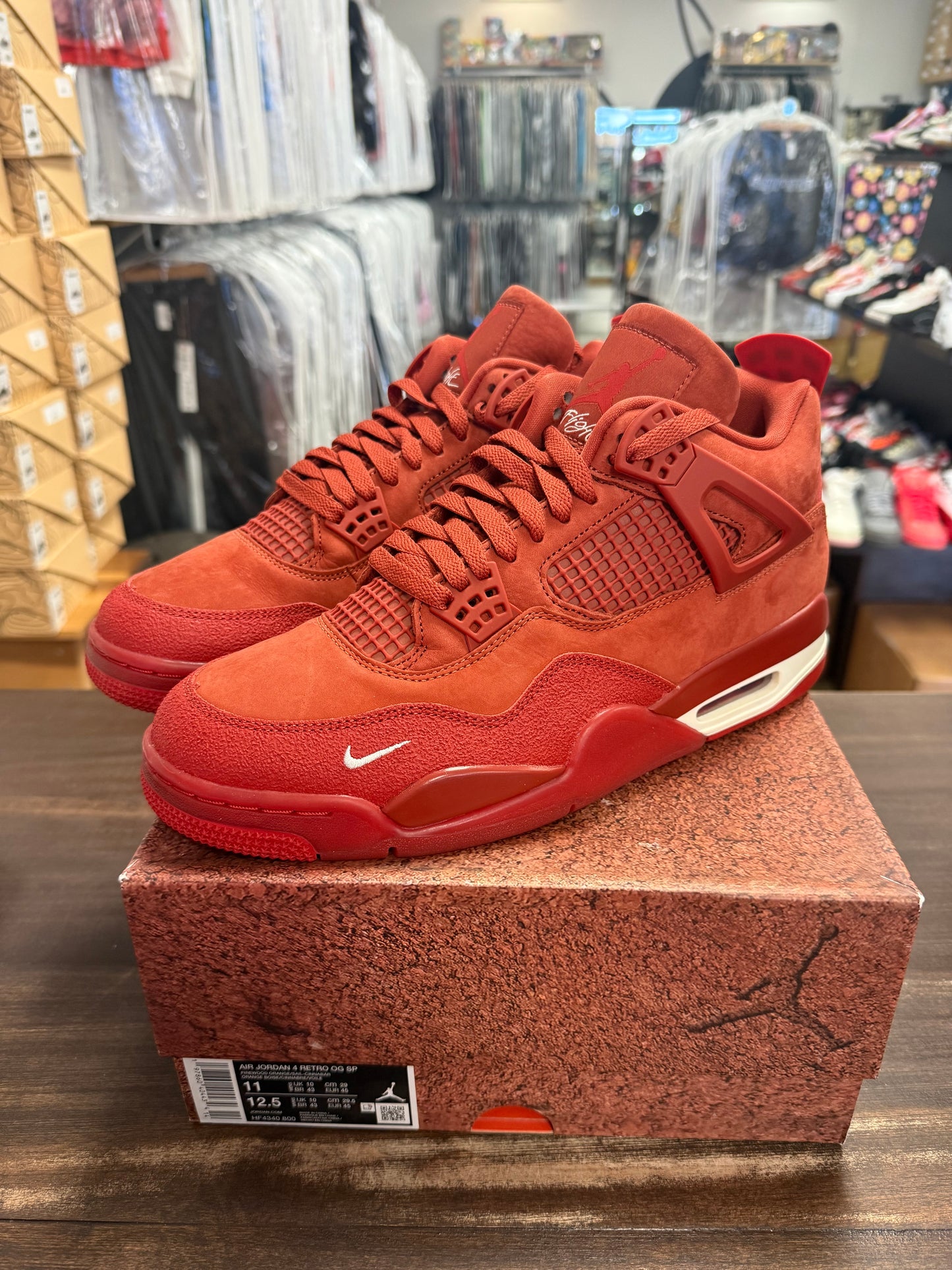 Air Jordan 4 Retro OG SP Nigel Sylvester Brick by Brick