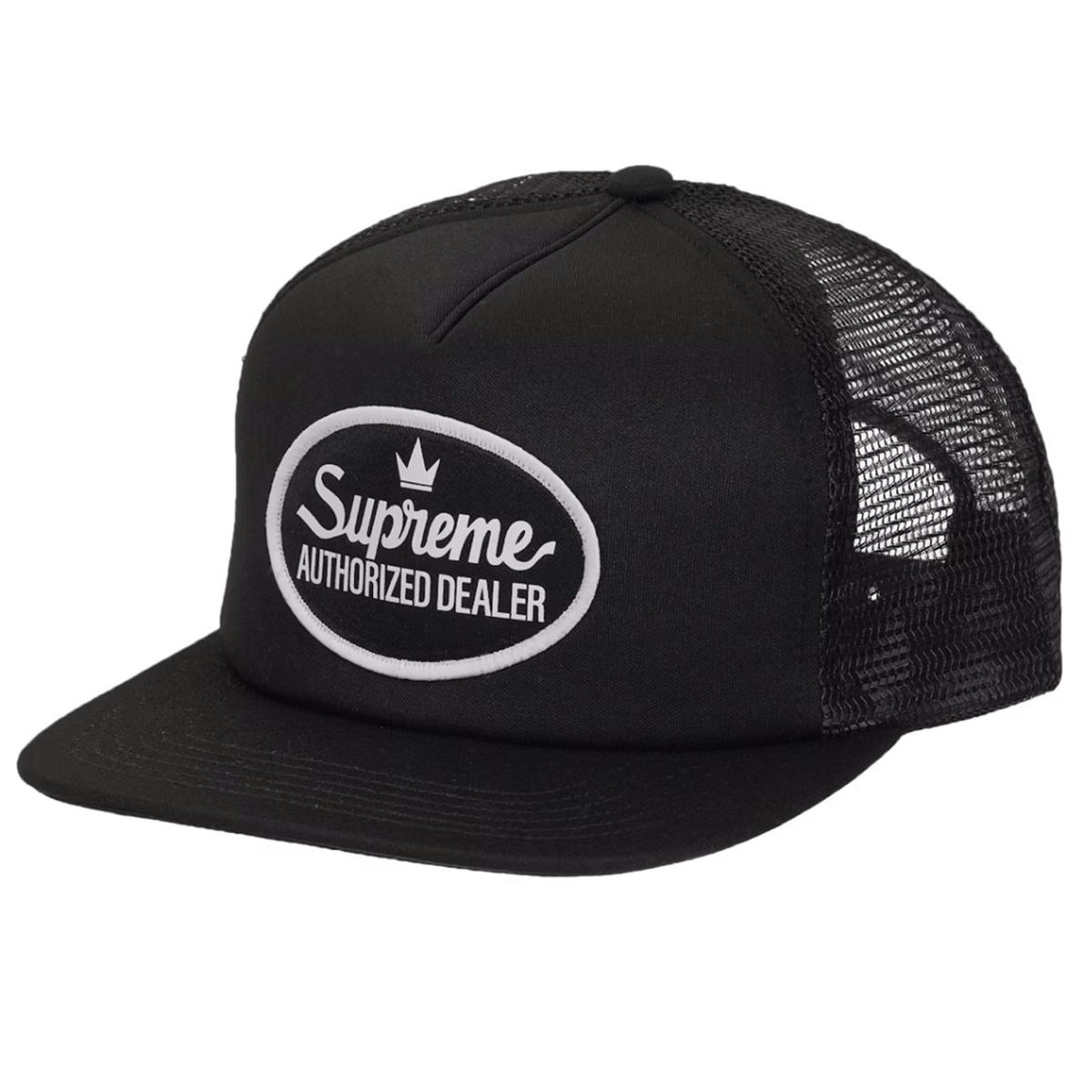 Supreme Authorized Mesh Back 5-Panel Cap (FW26) Black