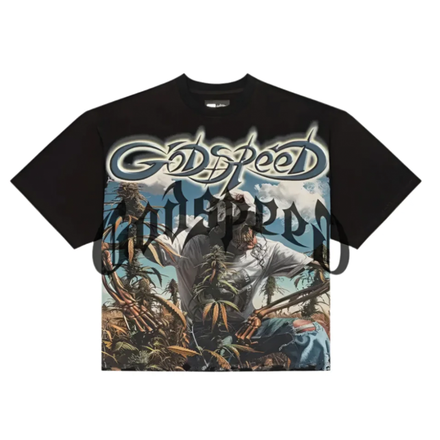 Godspeed Outdoor T-Shirt Black Ice