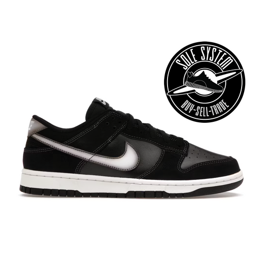 Nike Dunk Low Airbrush Swoosh Black