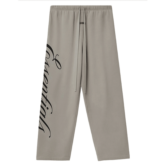 FOG Essentials Smoke Grey Script Sweats