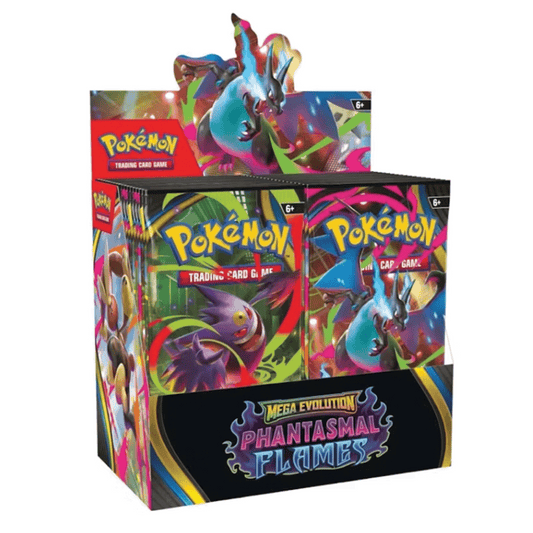 2025 Pokémon Mega Evolution Phantasmal Flames Booster Box