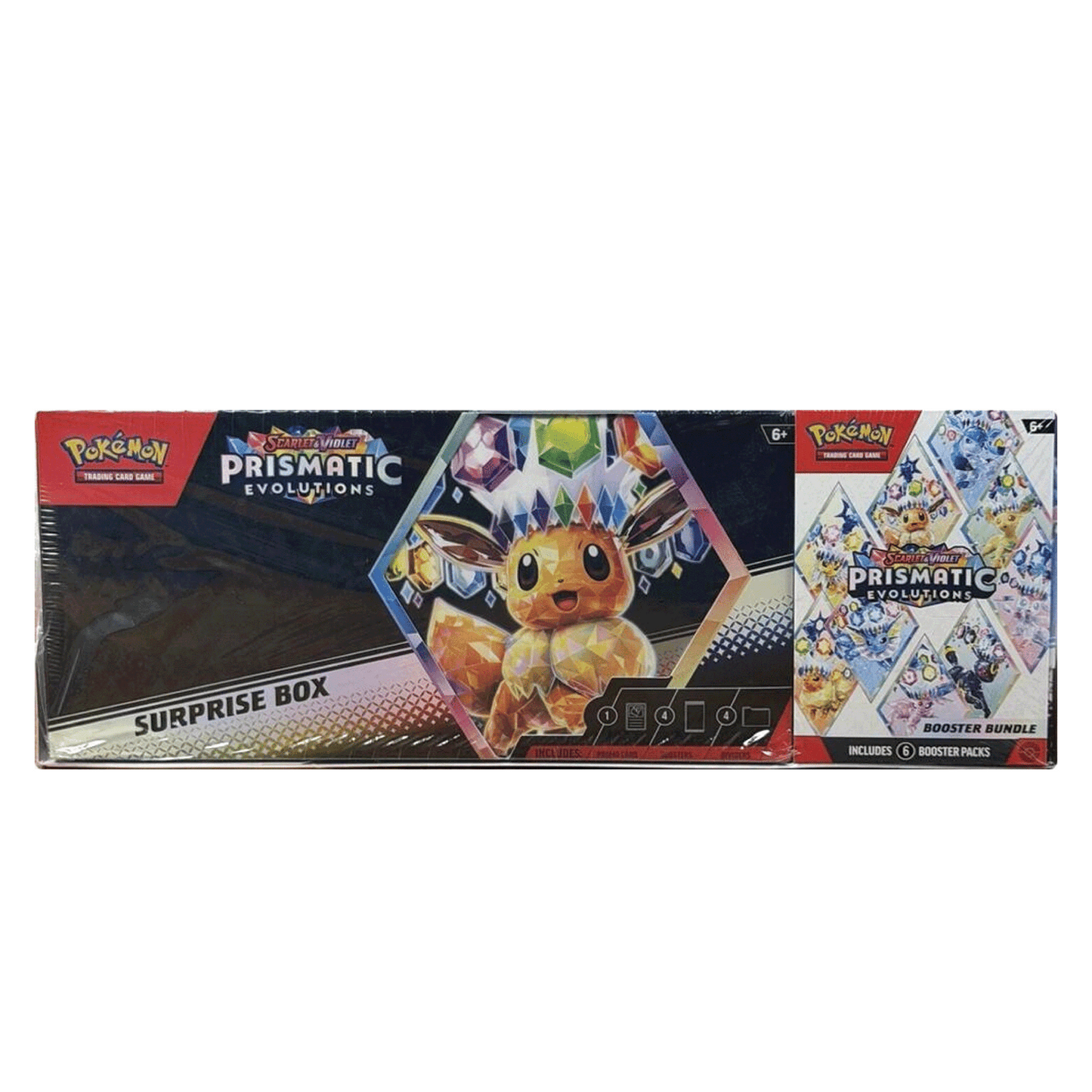Prismatic Evolutions Booster Bundle + Surprise Box Bundle