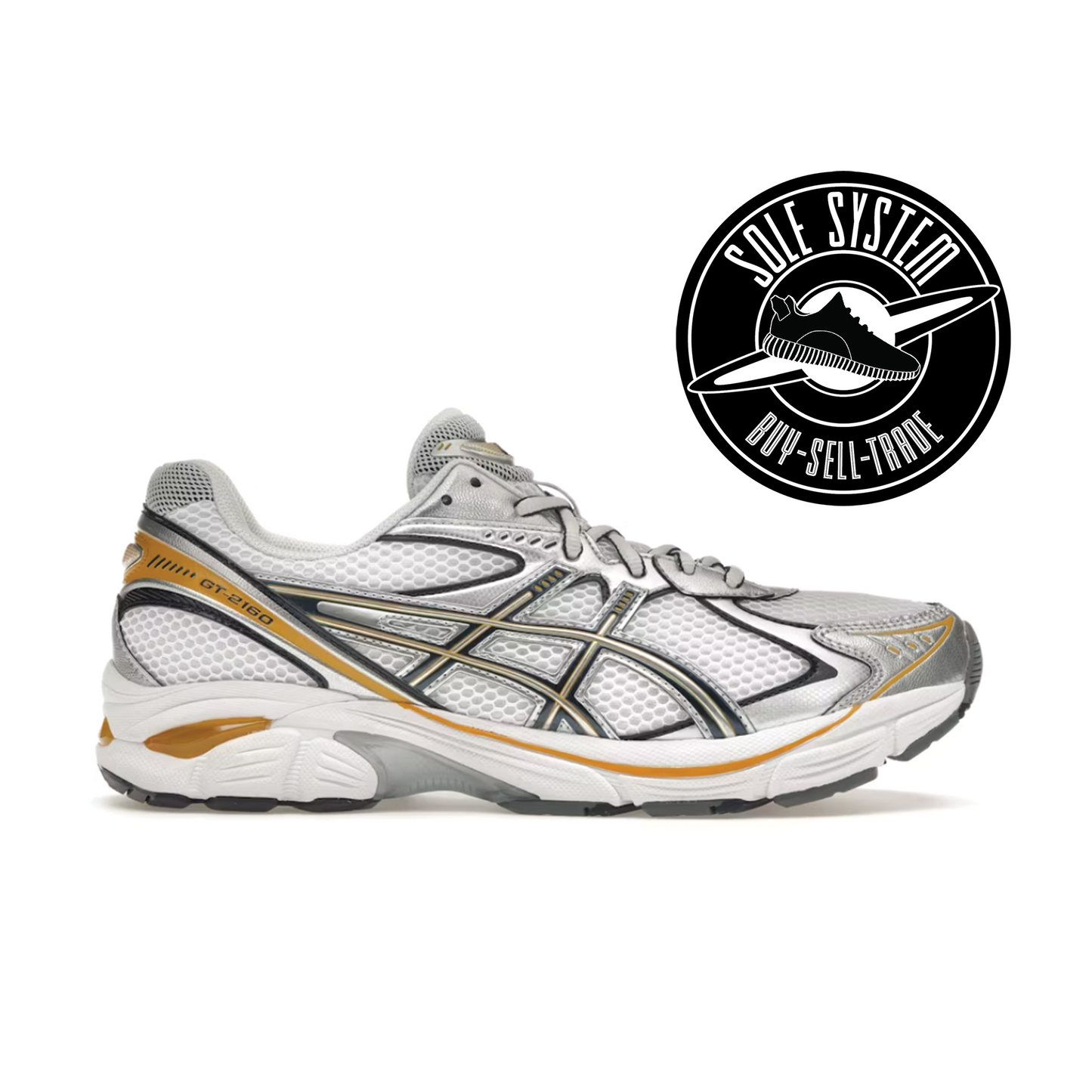 ASICS GT-2160 White Pure Silver Gold