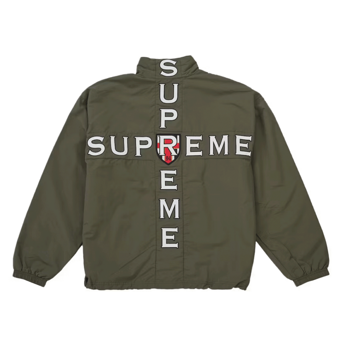 Supreme Cross Track Jacket Olive