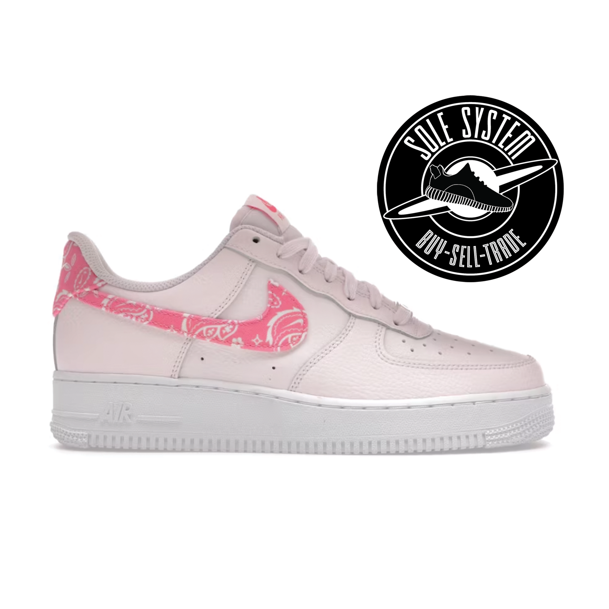 Nike air force 1 pink sole best sale