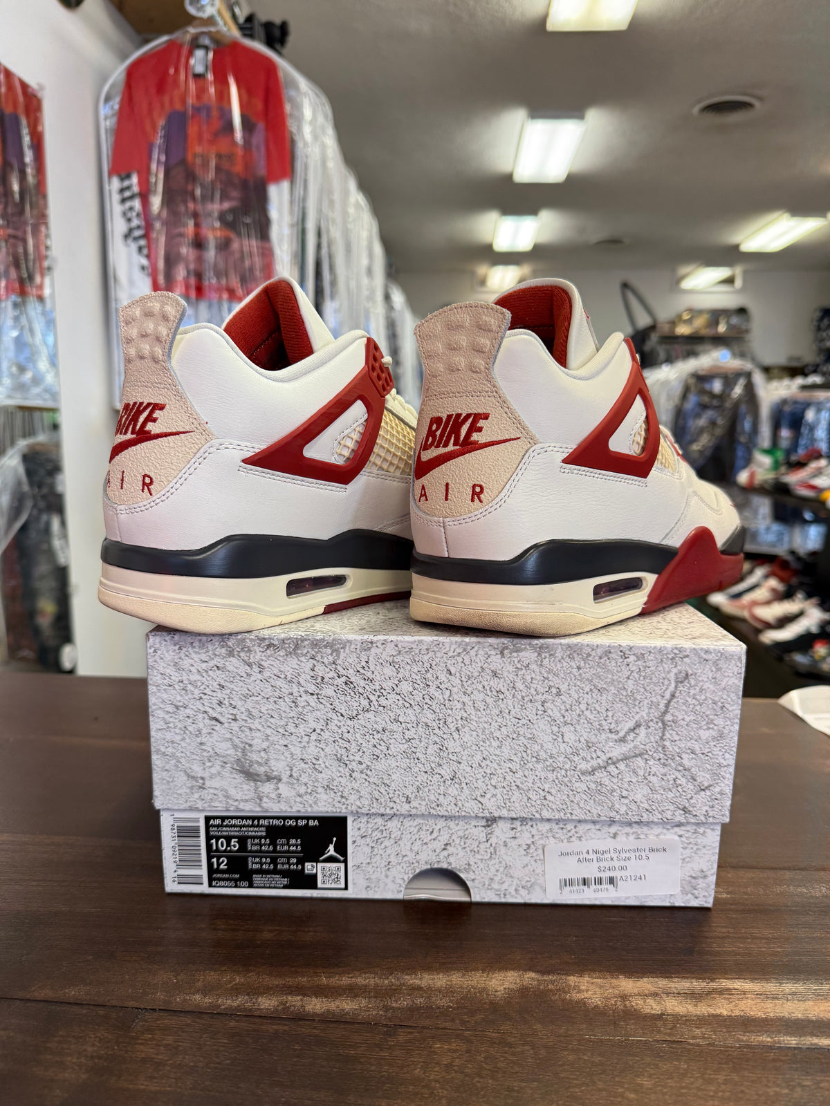 Jordan 4 Nigel Sylvester Brick After Brick