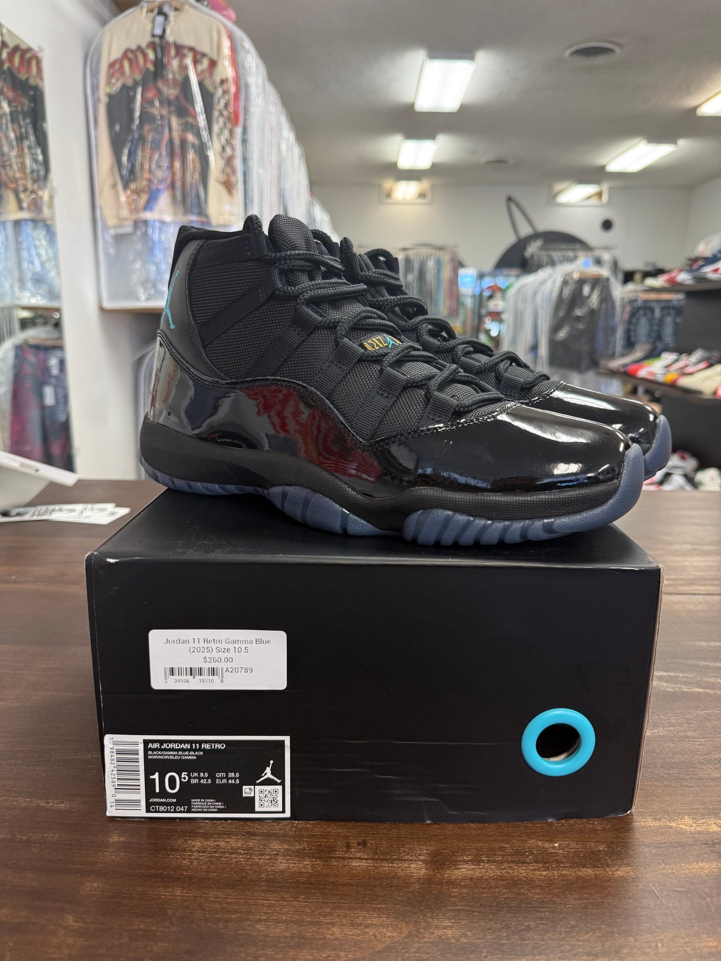 Jordan 11 Retro Gamma Blue (2025)