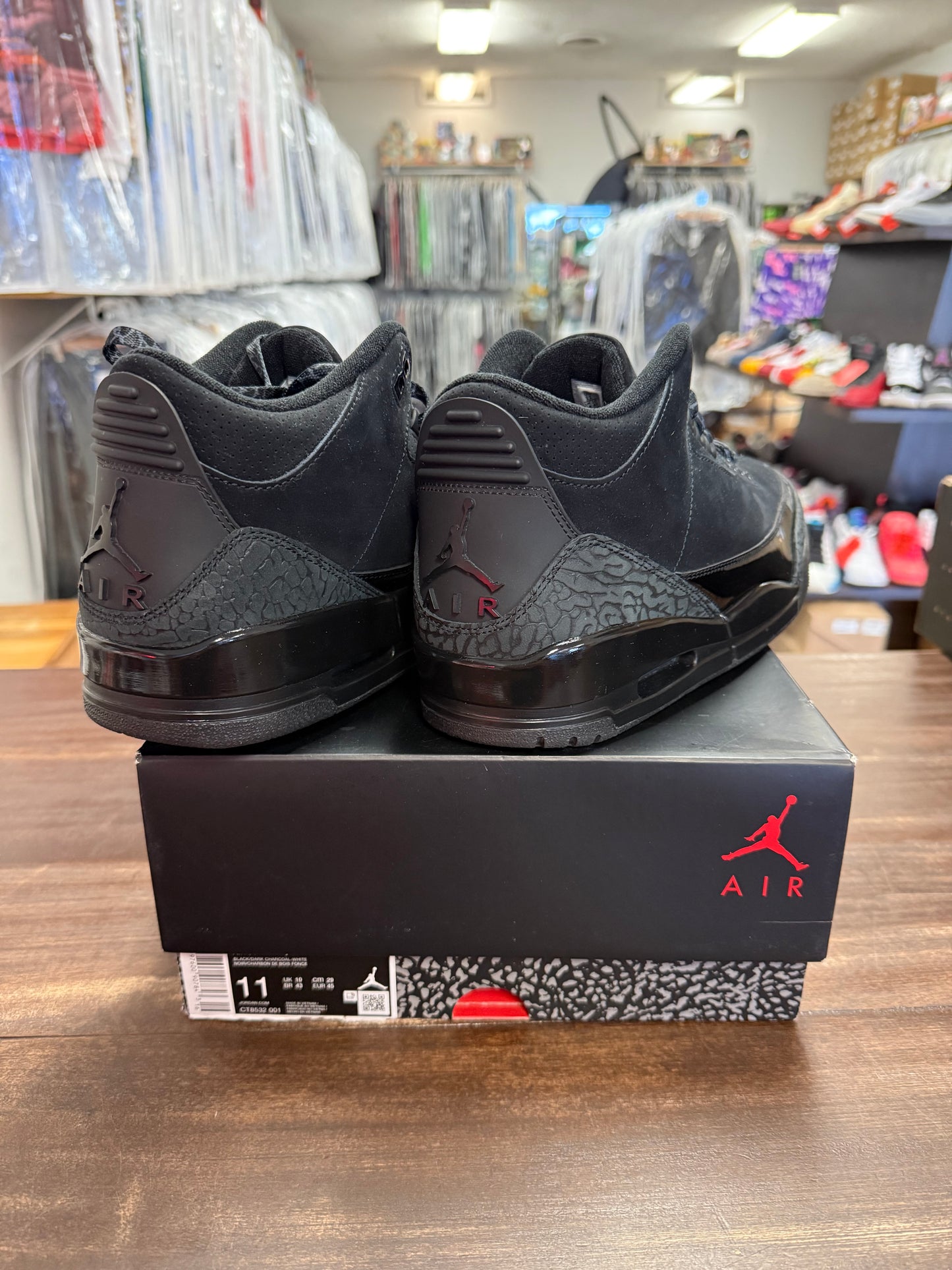 Jordan 3 Retro Black Cat 2025