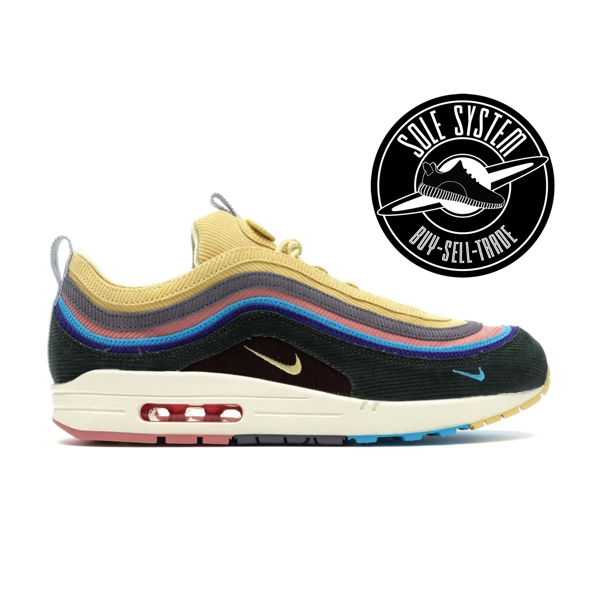 Nike Air Max 1 97 Sean Wotherspoon Extra Lace Set Only Sole System