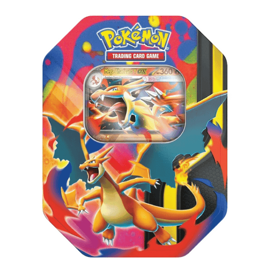 2026 Pokémon Mega Charizard Y ex Tin