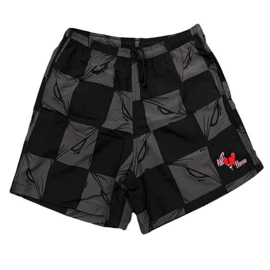 Matty Boy 99 Eyes Nylon Shorts Black Grey