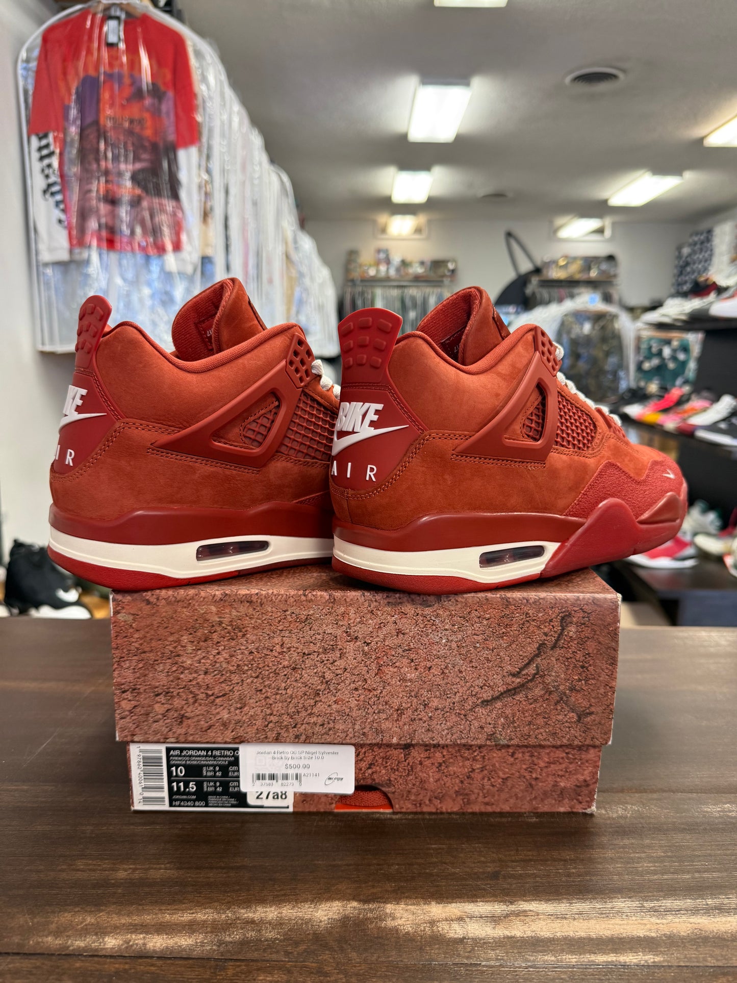 Jordan 4 Retro OG SP Nigel Sylvester Brick by Brick