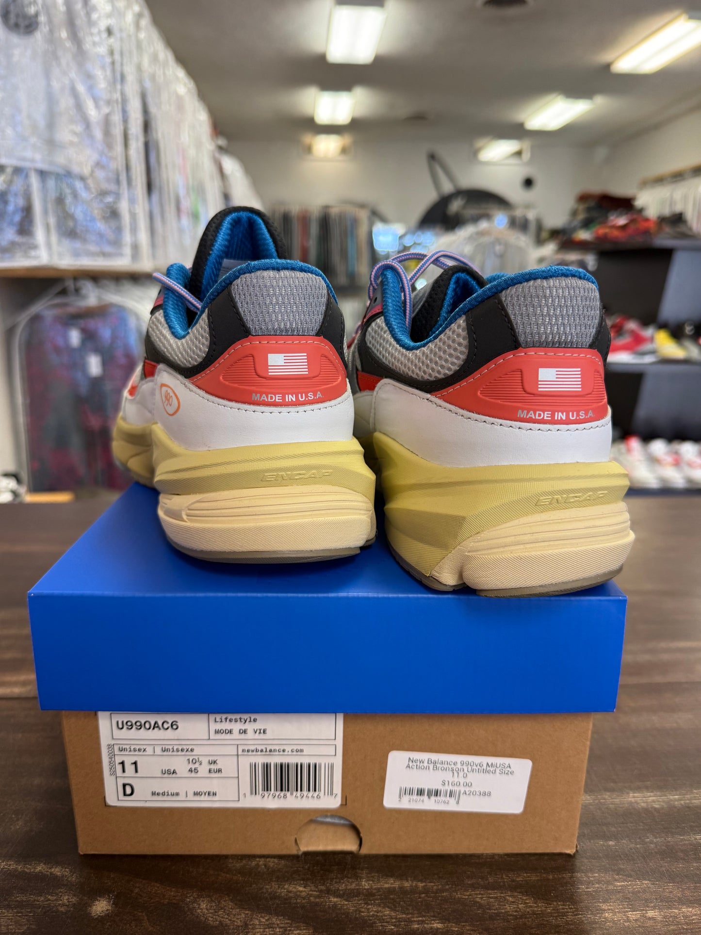 New Balance 990v6 MiUSA Action Bronson Untitled