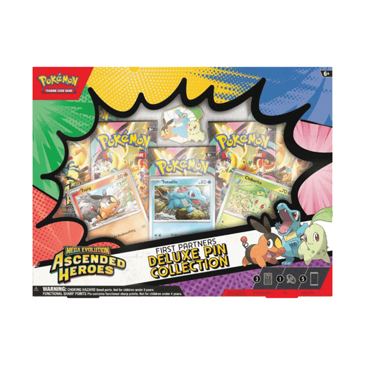 2026 Pokémon Mega Evolution Ascended Heroes Deluxe Pin Collection Box