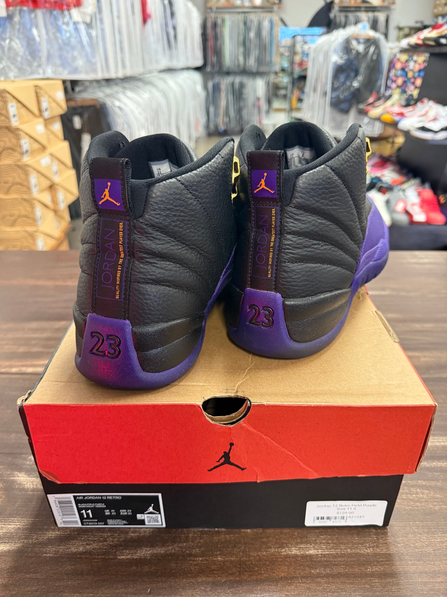 Jordan 12 Retro Field Purple