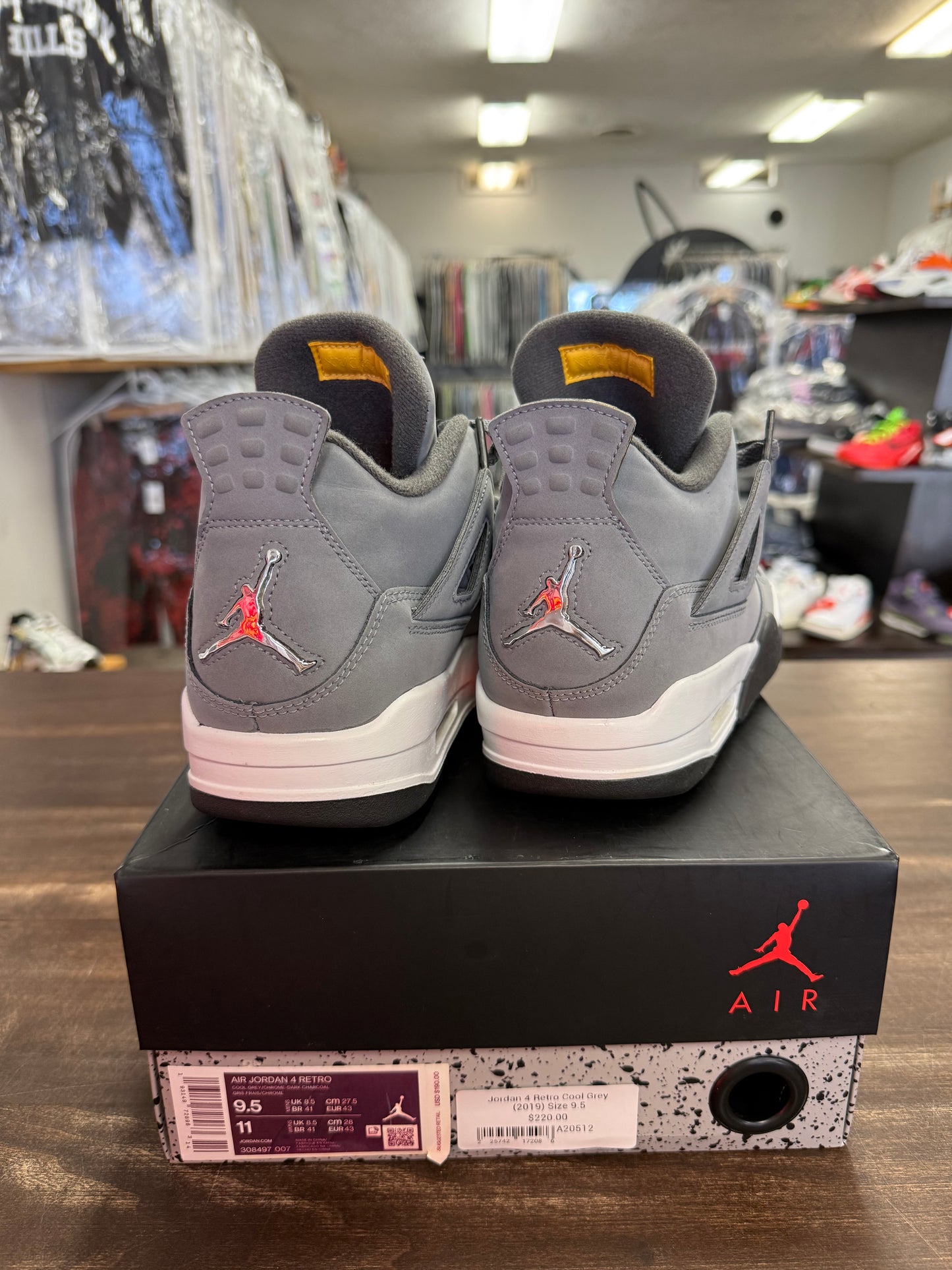 Jordan 4 Retro Cool Grey (2019)