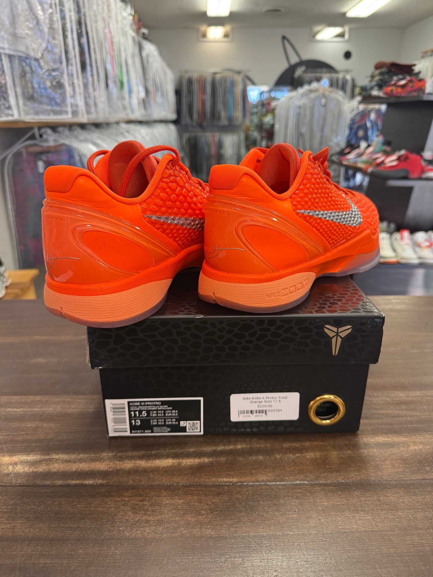 Nike Kobe 6 Protro Total Orange
