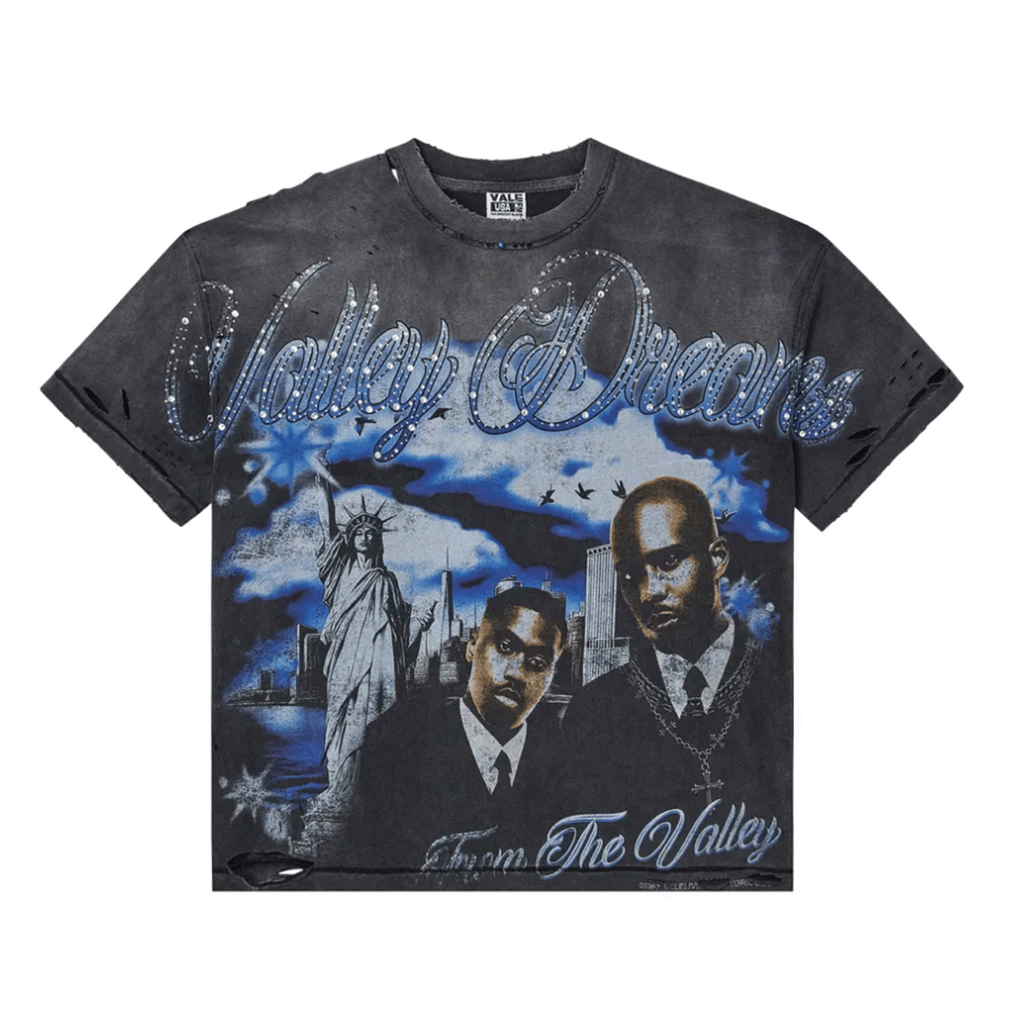 Vale Forever Godfather Bling Tee Black