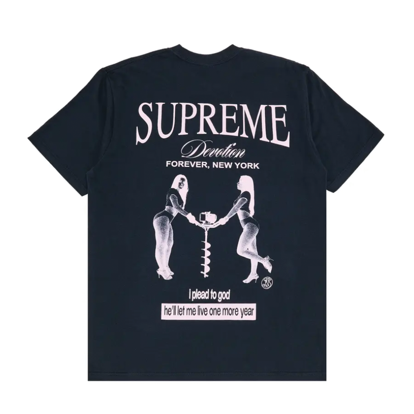 Supreme Devotion Tee Navy