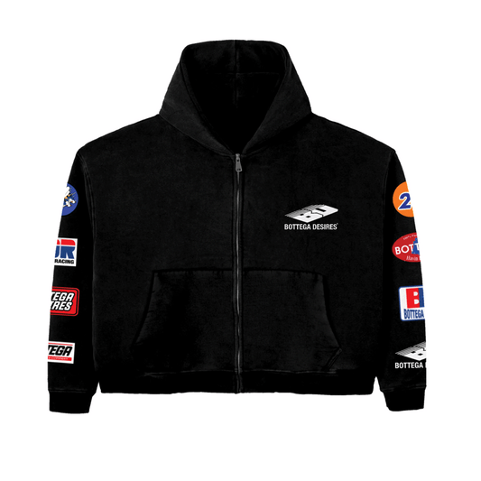 Bottega Desires Patches Jacket Black