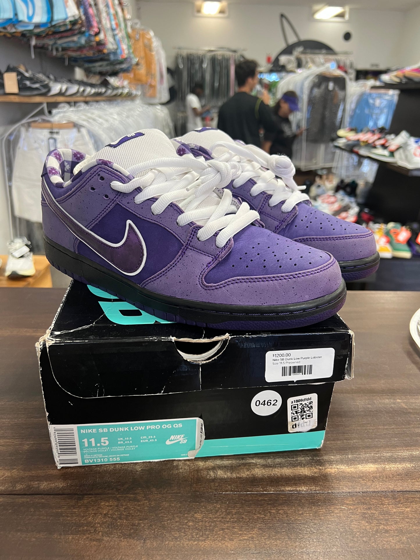 Nike SB Dunk Low Concepts Purple Lobster