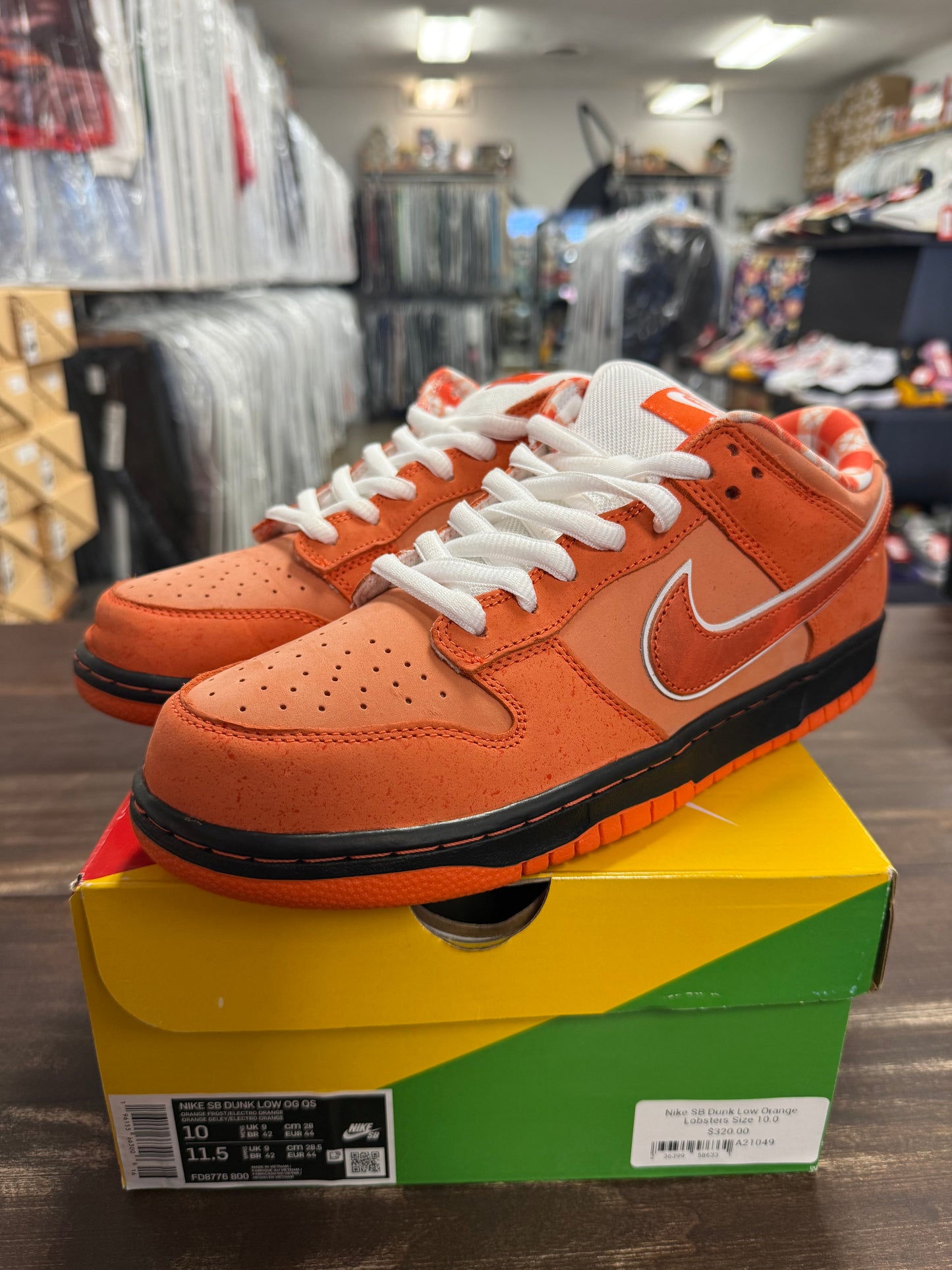 Nike SB Dunk Low Orange Lobsters
