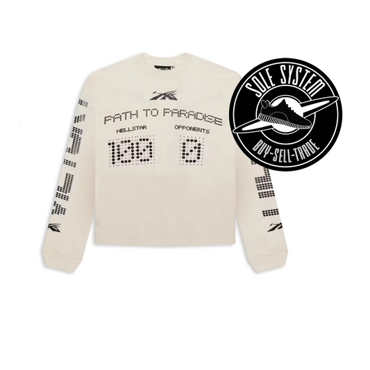 Hellstar Scoreboard Longsleeve White