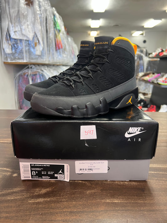 Jordan 9 University Gold