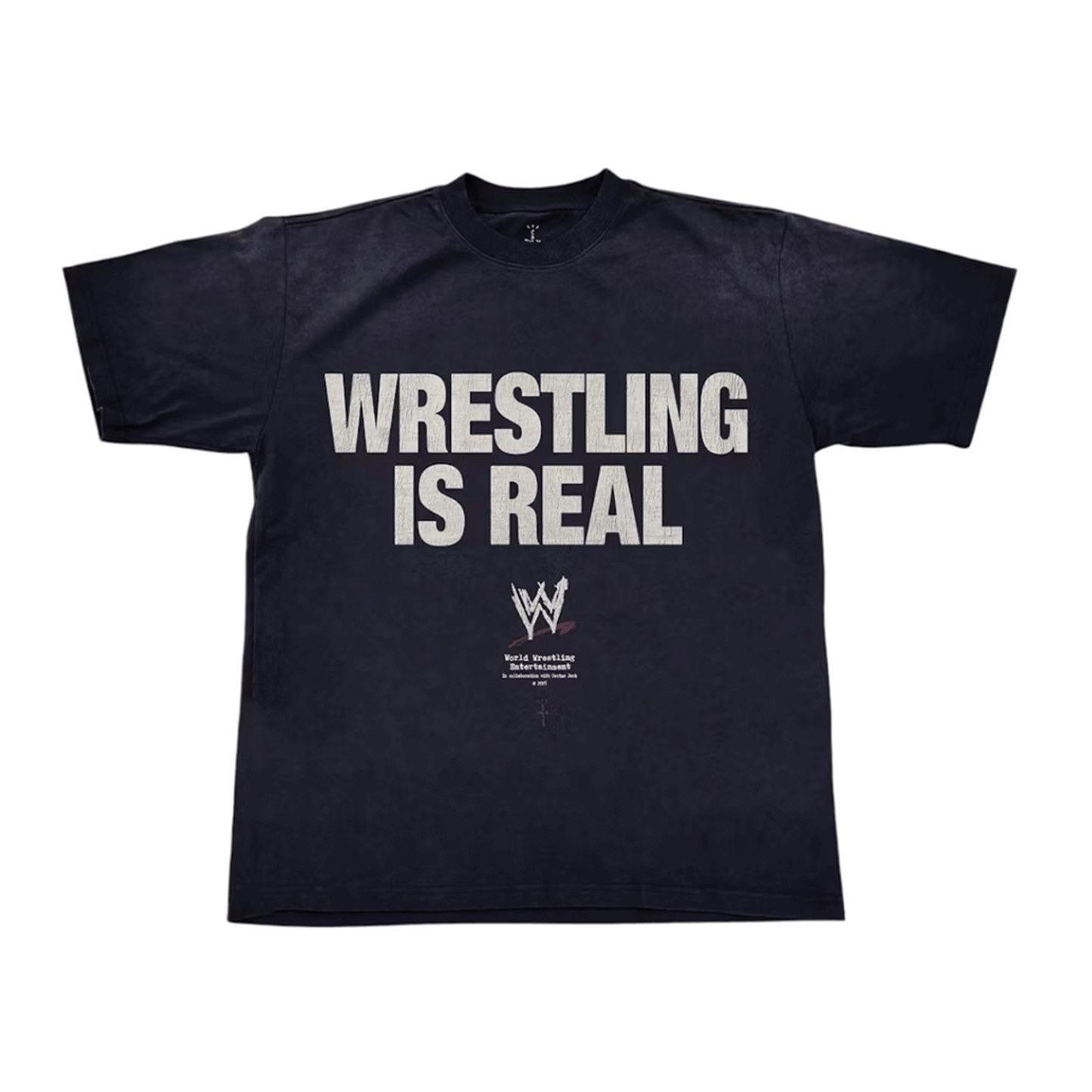 Travis Scott Wrestling Is Real T-shirt Black