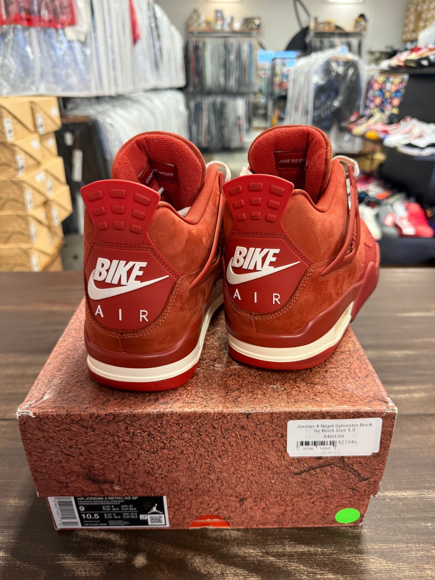 Jordan 4 Nigel Sylvester Brick by Brick