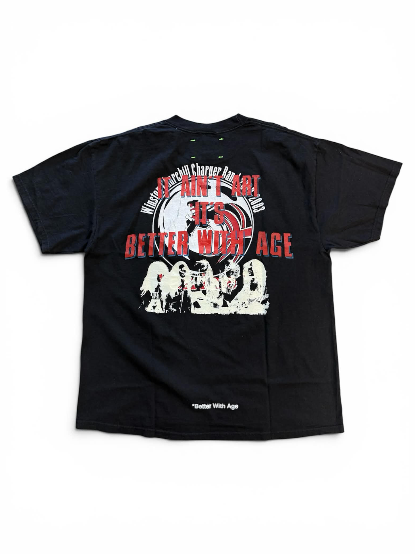 Better With Age Mush Tee Black