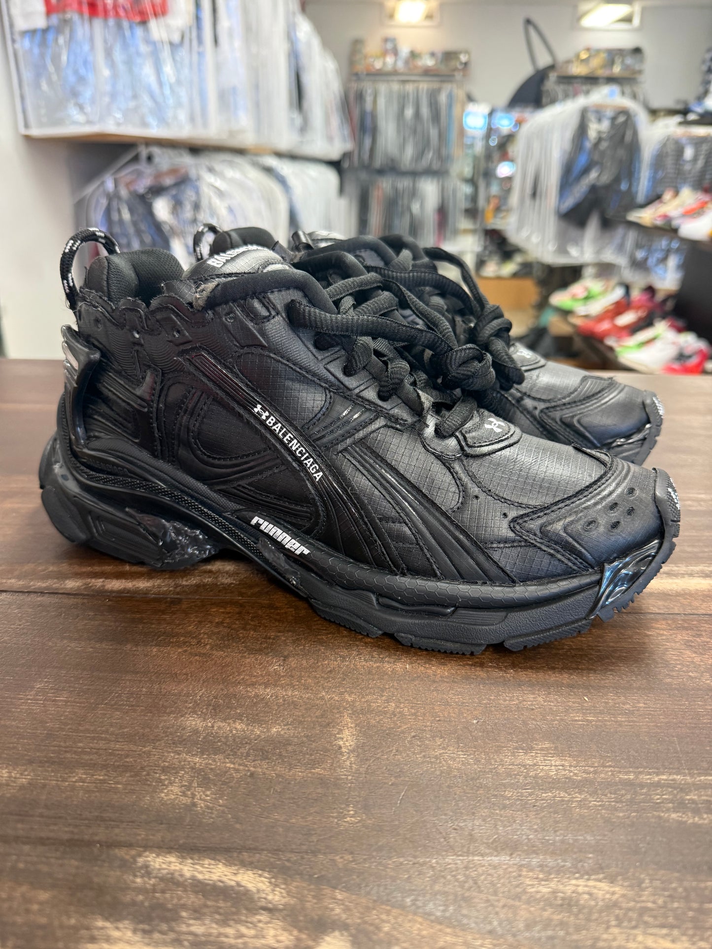 Balenciaga Runner x Under Armour Black