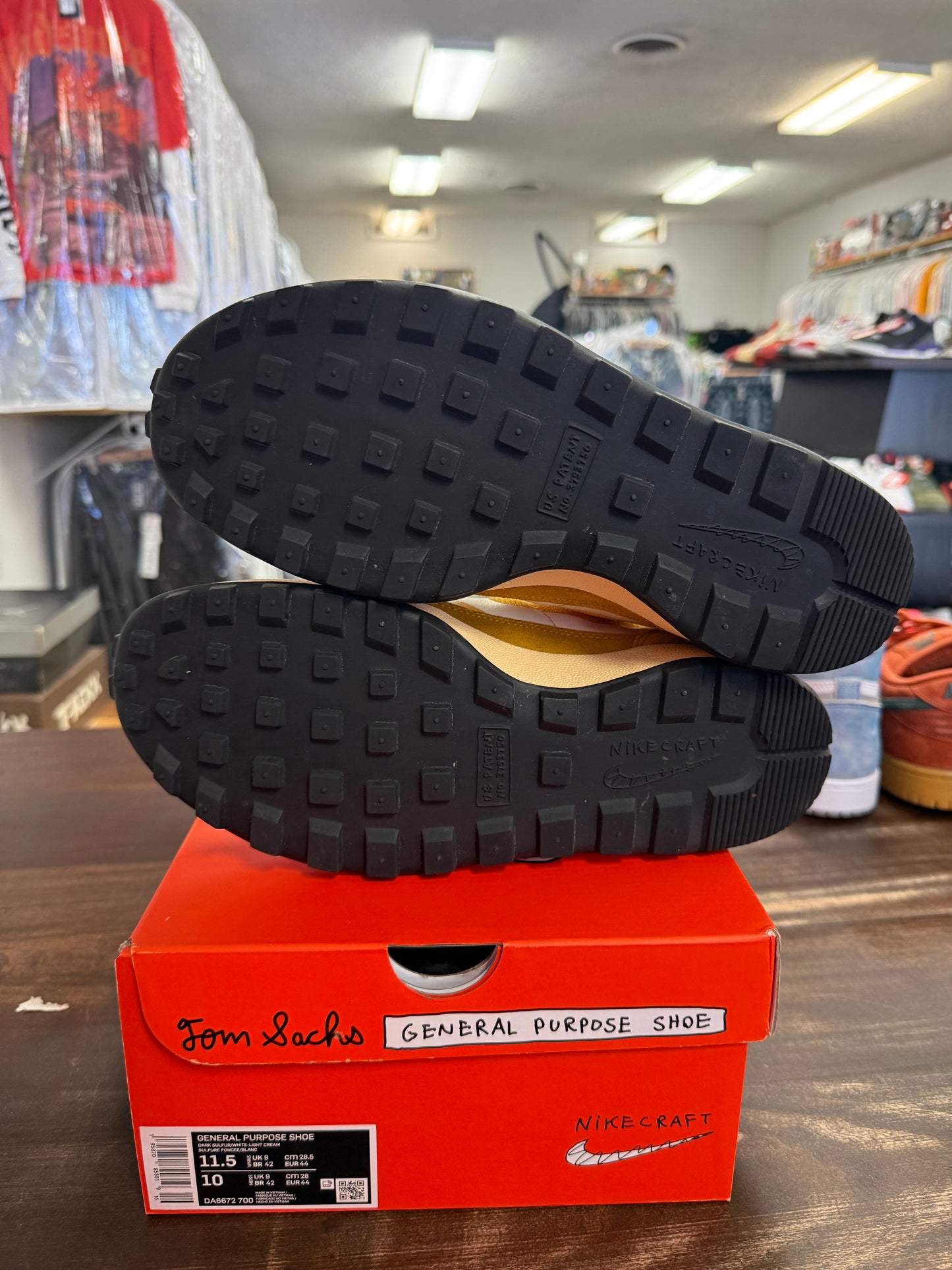 Nike Tom Sachs Dark Sulfur
