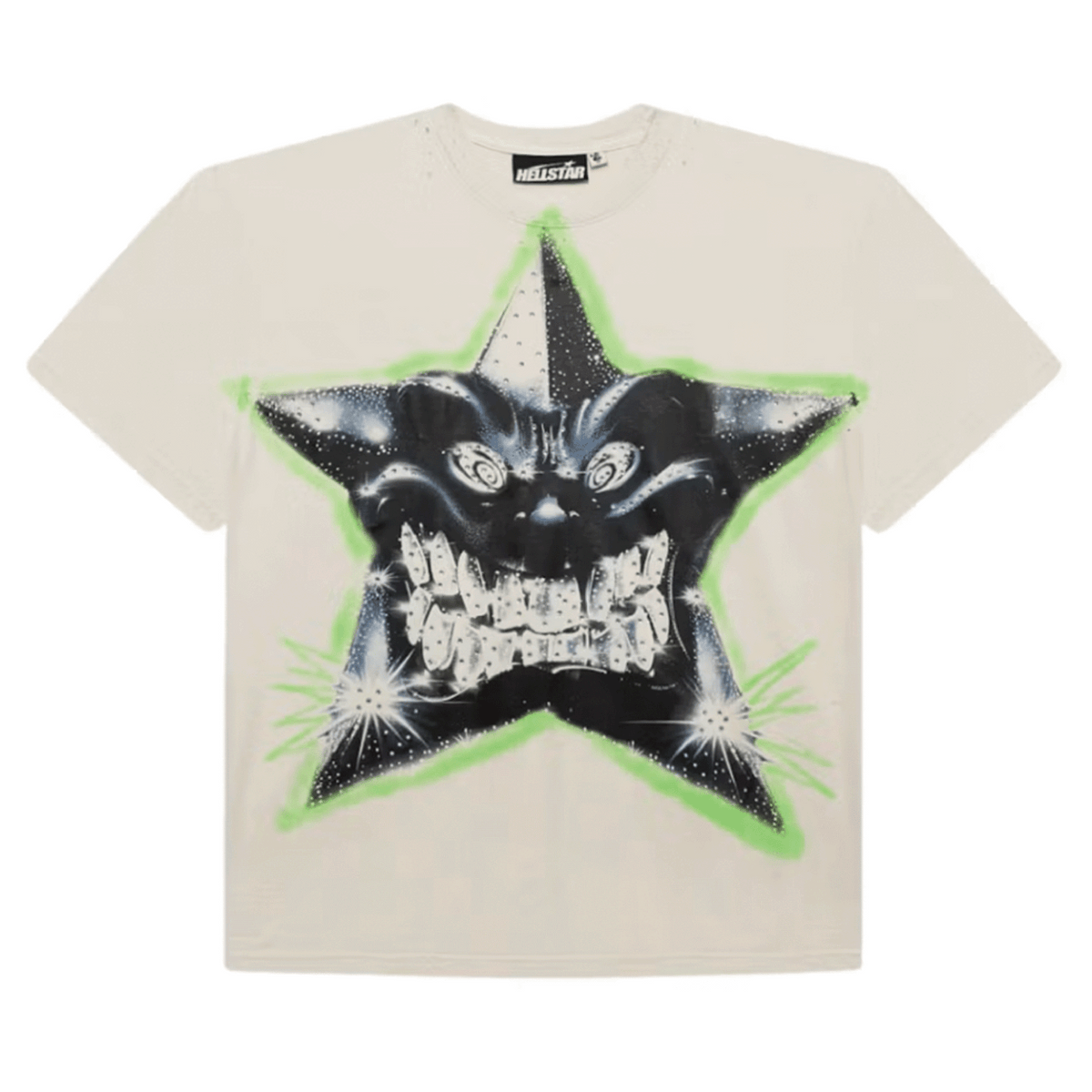 Hellstar Star T-Shirt White