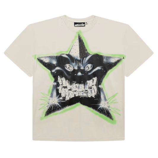 Hellstar Star T-Shirt White