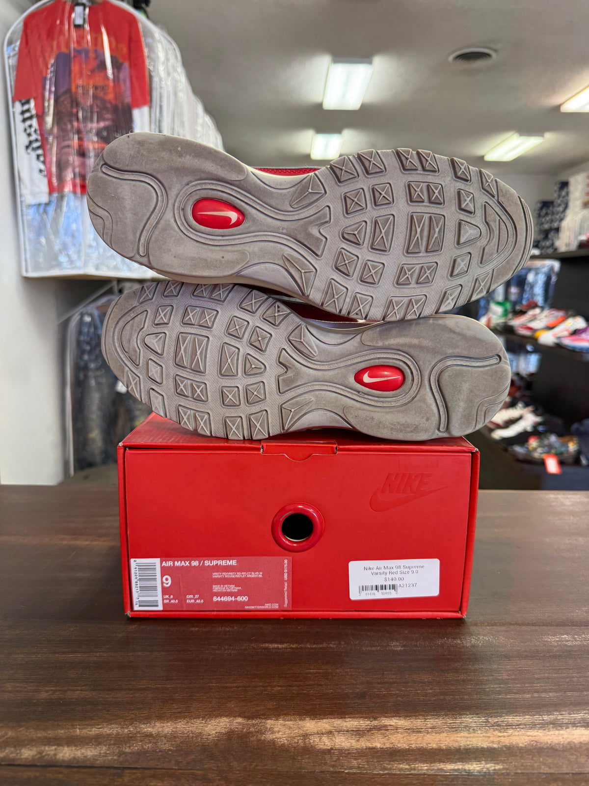 Nike Air Max 98 Supreme Varsity Red