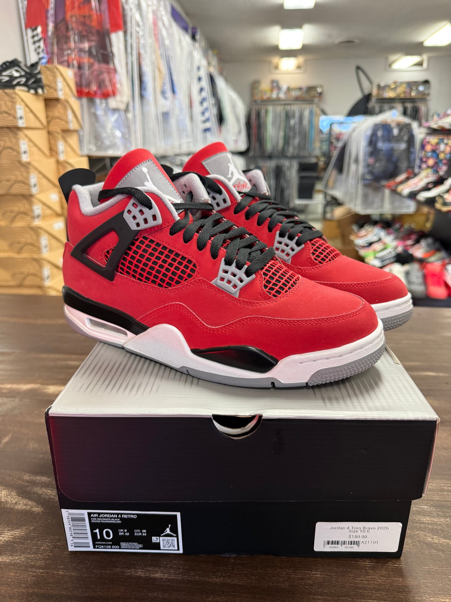 Jordan 4 Toro Bravo 2026