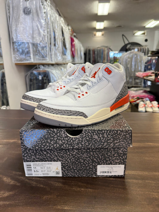 Jordan 3 Georgia Peach