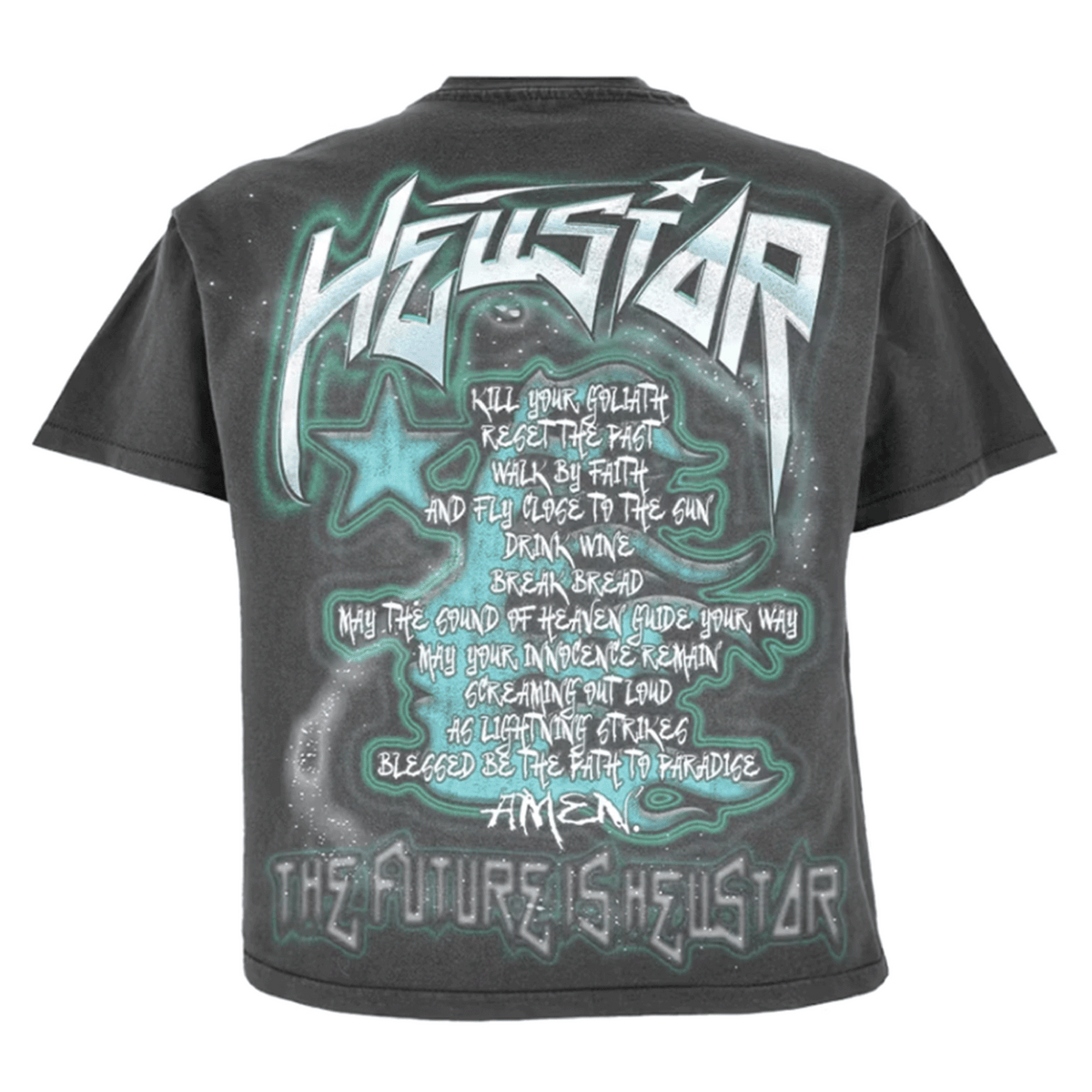 Hellstar The Future T-Shirt Black/Blue