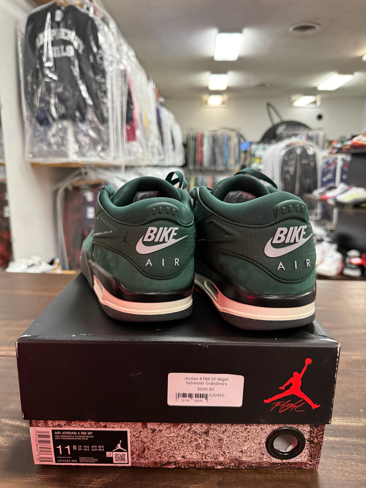 Jordan 4 RM SP Nigel Sylvester Grandma's Driveway