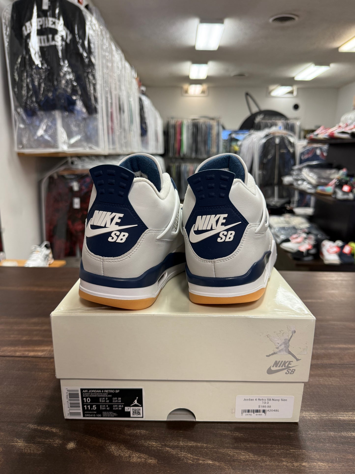 Jordan 4 Retro SB Navy