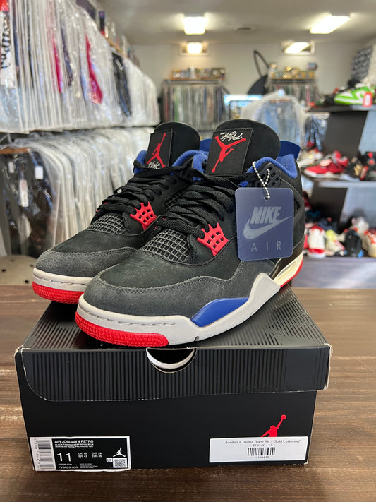 Jordan 4 Retro Rare Air (Gold Lettering)