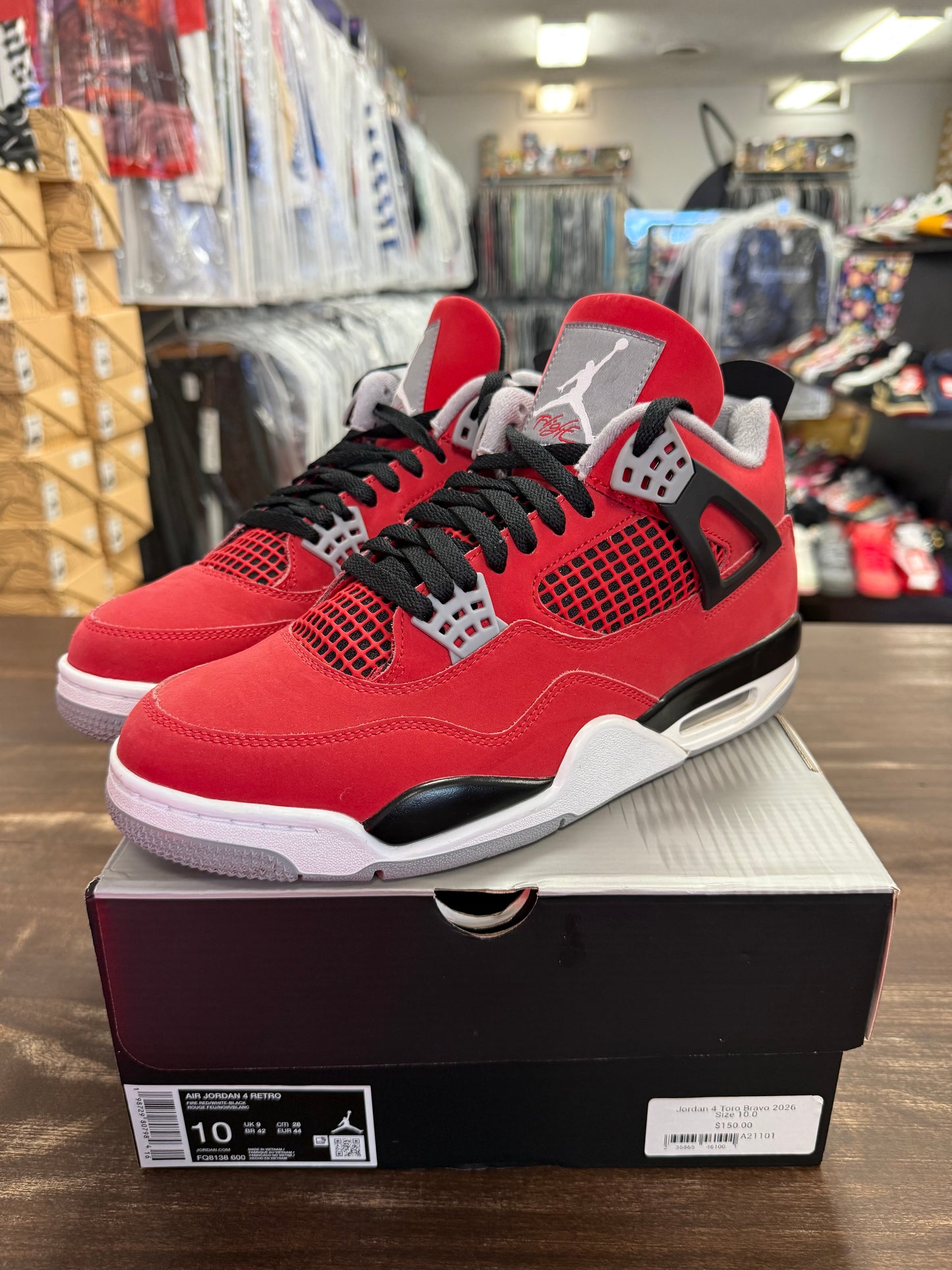 Jordan 4 Toro Bravo 2026