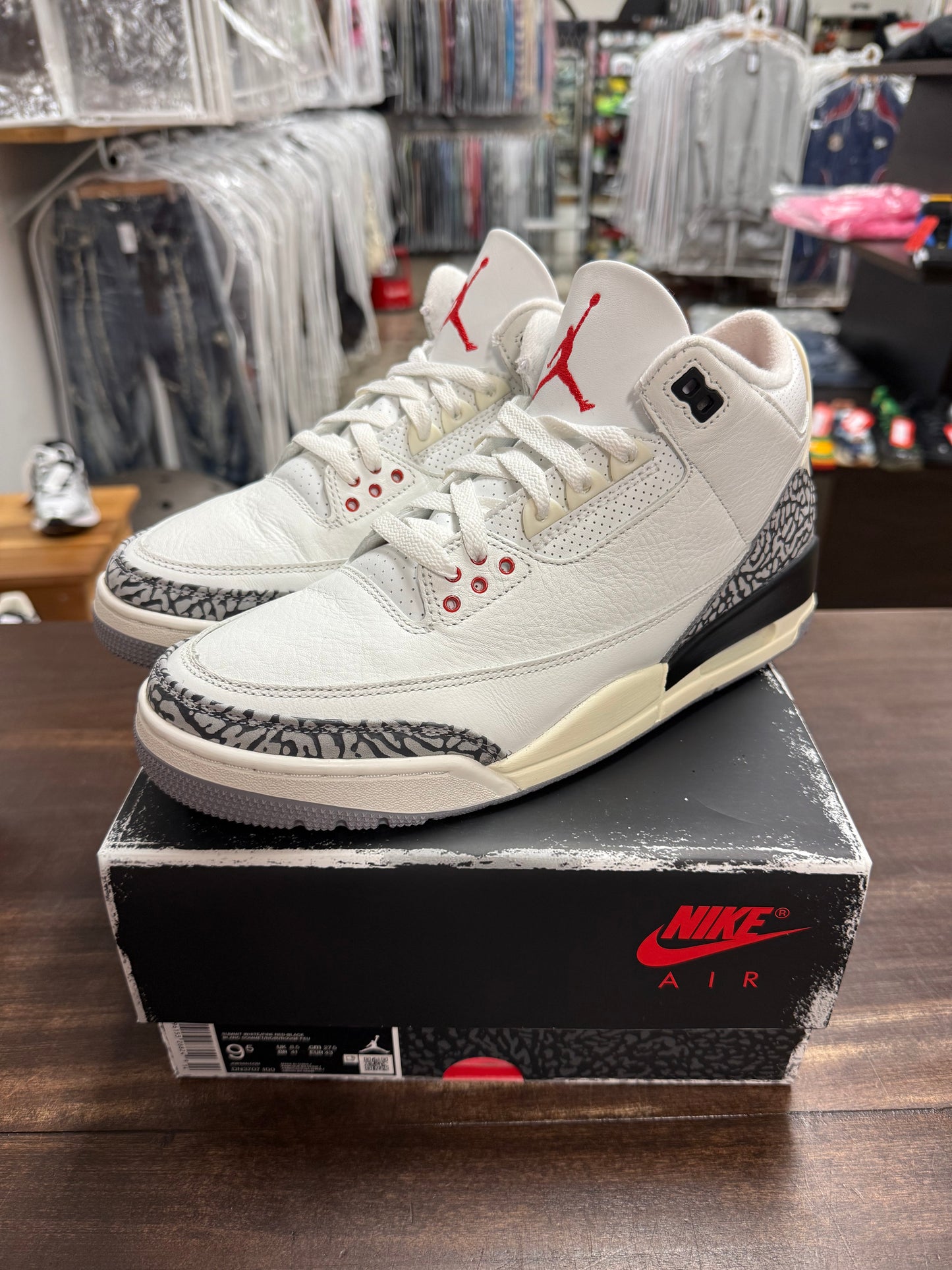 Jordan 3 White Cement Reimagined