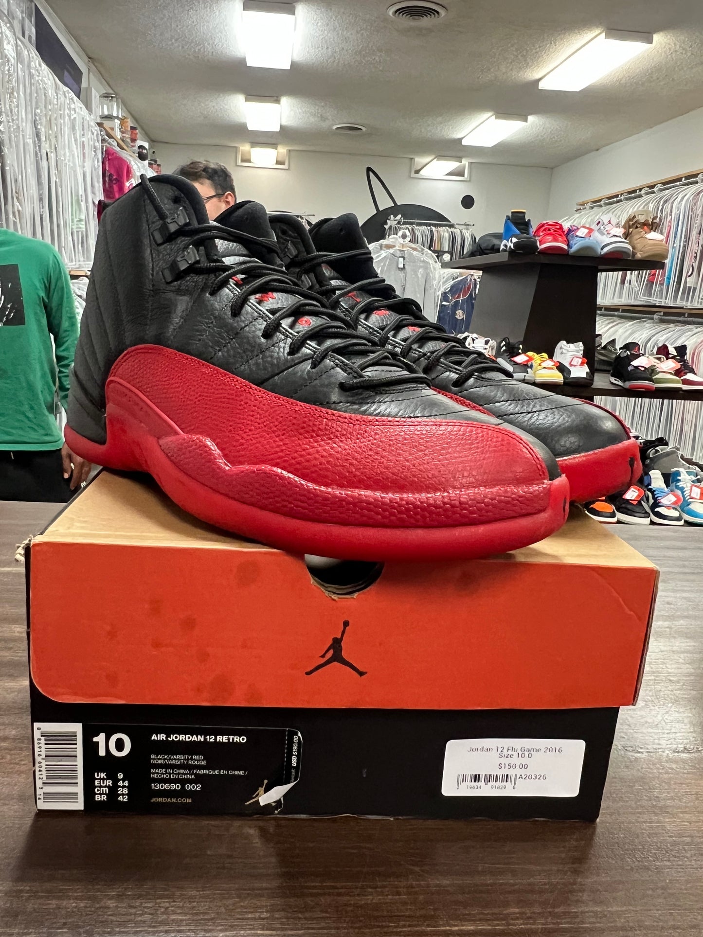 Jordan 12 Flu Game 2016