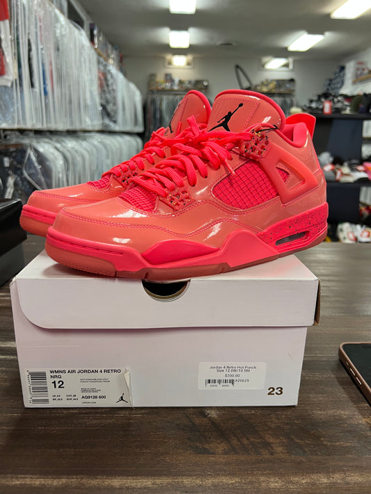 Jordan 4 Retro Hot Punch