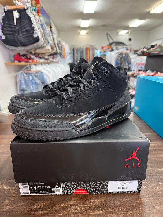Jordan 3 Retro Black Cat (2025)