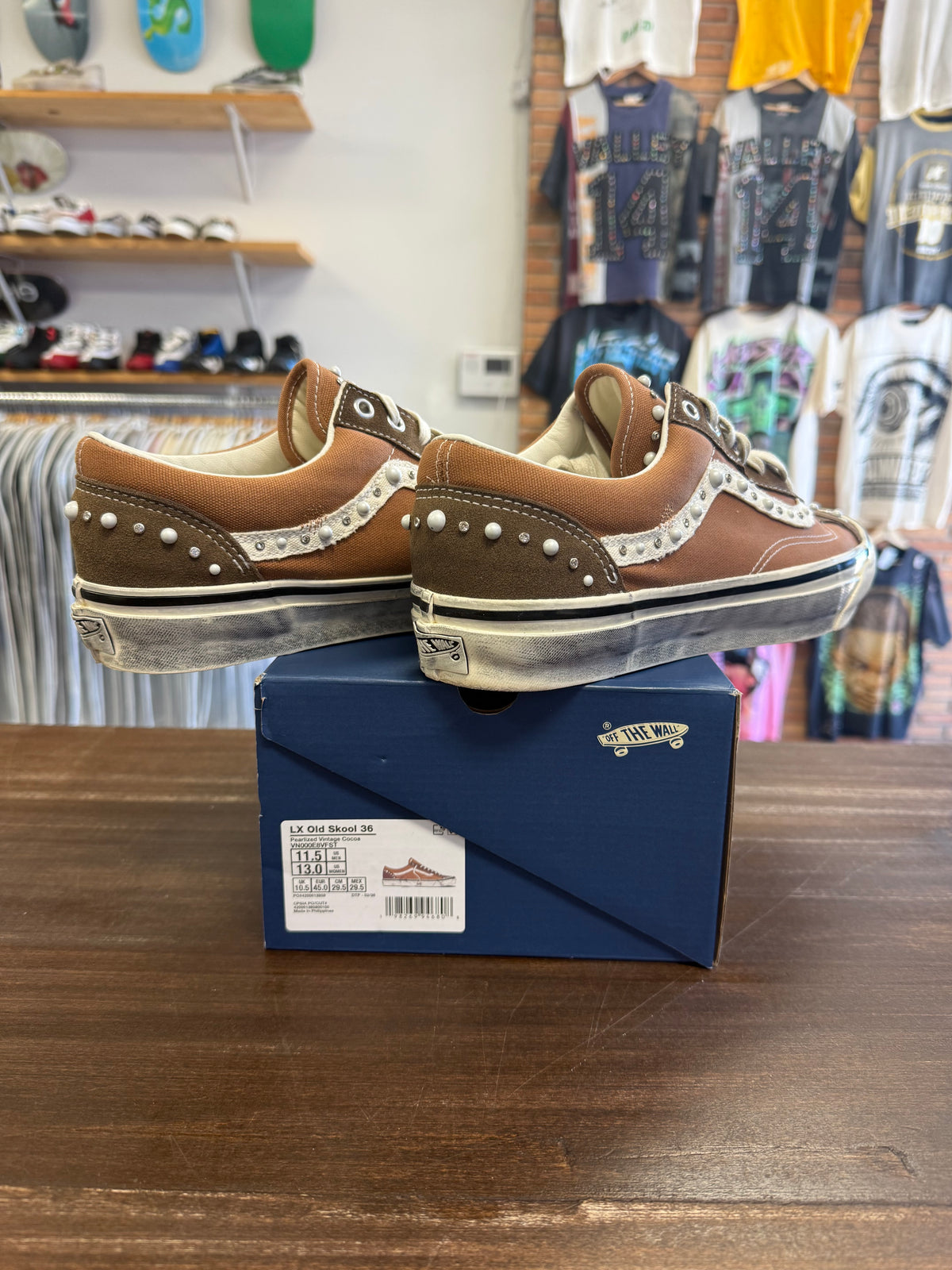 Vans Pearlized Pack Vintage Cocoa Brown