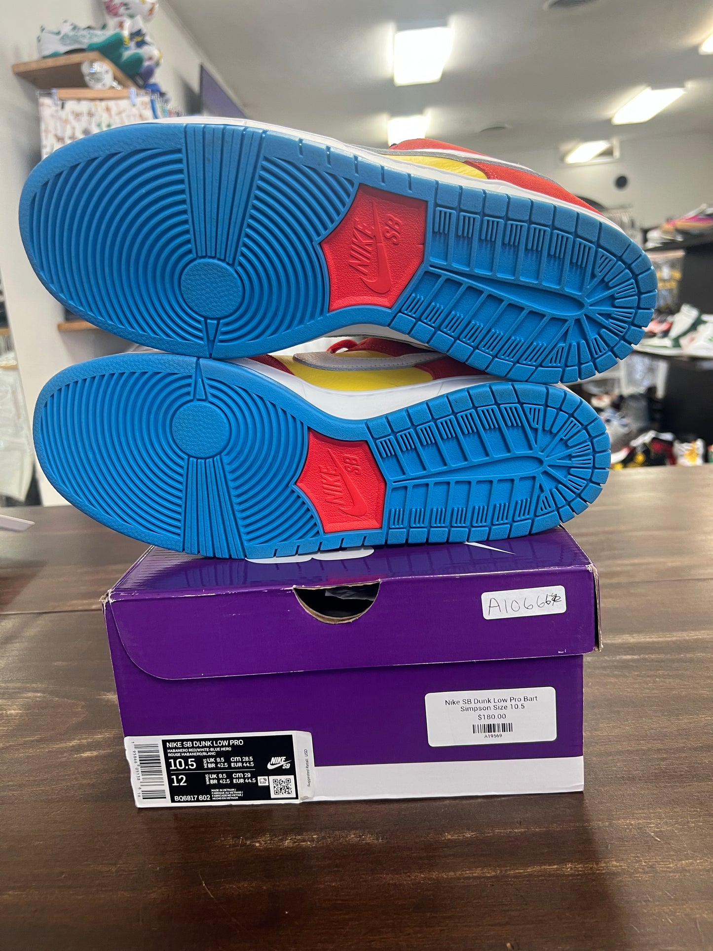 Nike SB Dunk Low Pro Bart Simpson